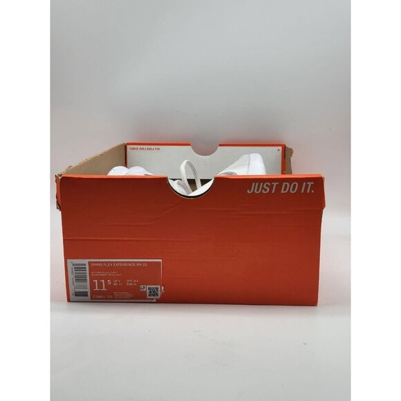 Nike Flex Experience Run 10 White Running Shoes Womens CI9964 100 Size 11.5‎ - Picture 8 of 8